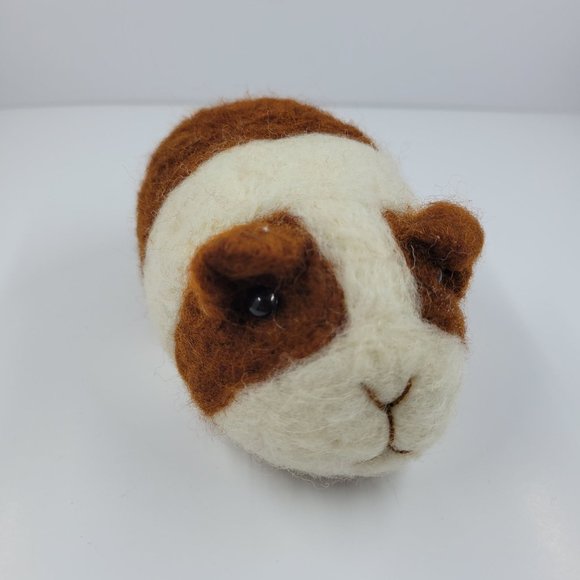 Guinea pig /Needle felted Guinea pig/ Soft Stuffed Cute / Peruvian Stuffed Guine - Picture 10 of 10